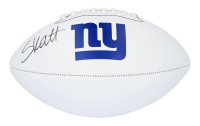 Cam Skattebo Signed Giants Logo Football (Fanatics) at PristineAuction.com