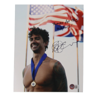Anthony Ervin Signed Team USA 8x10 Photo Inscribed "Thanks for the support!" (Beckett) at PristineAuction.com