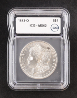 1883-O Morgan Silver $1 Dollar (ICG MS62) at PristineAuction.com