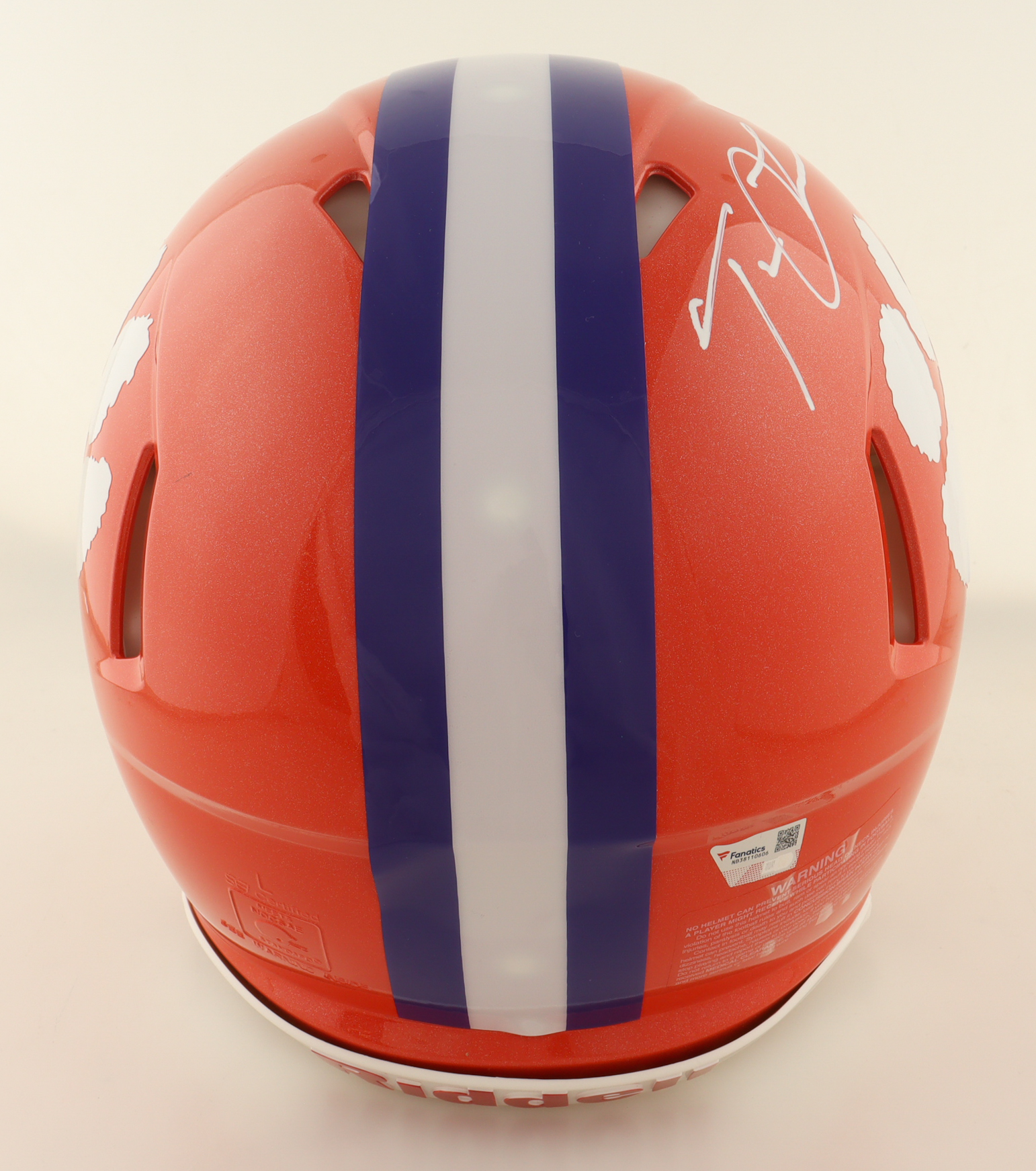 Trevor Lawrence Signed Clemson Tigers Full-Size Authentic Speed Helmet (Fanatics) at PristineAuction.com Trevor Lawrence Signed Clemson Tigers Full-Size Authentic Speed Helmet (Fanatics) at PristineAuction.com