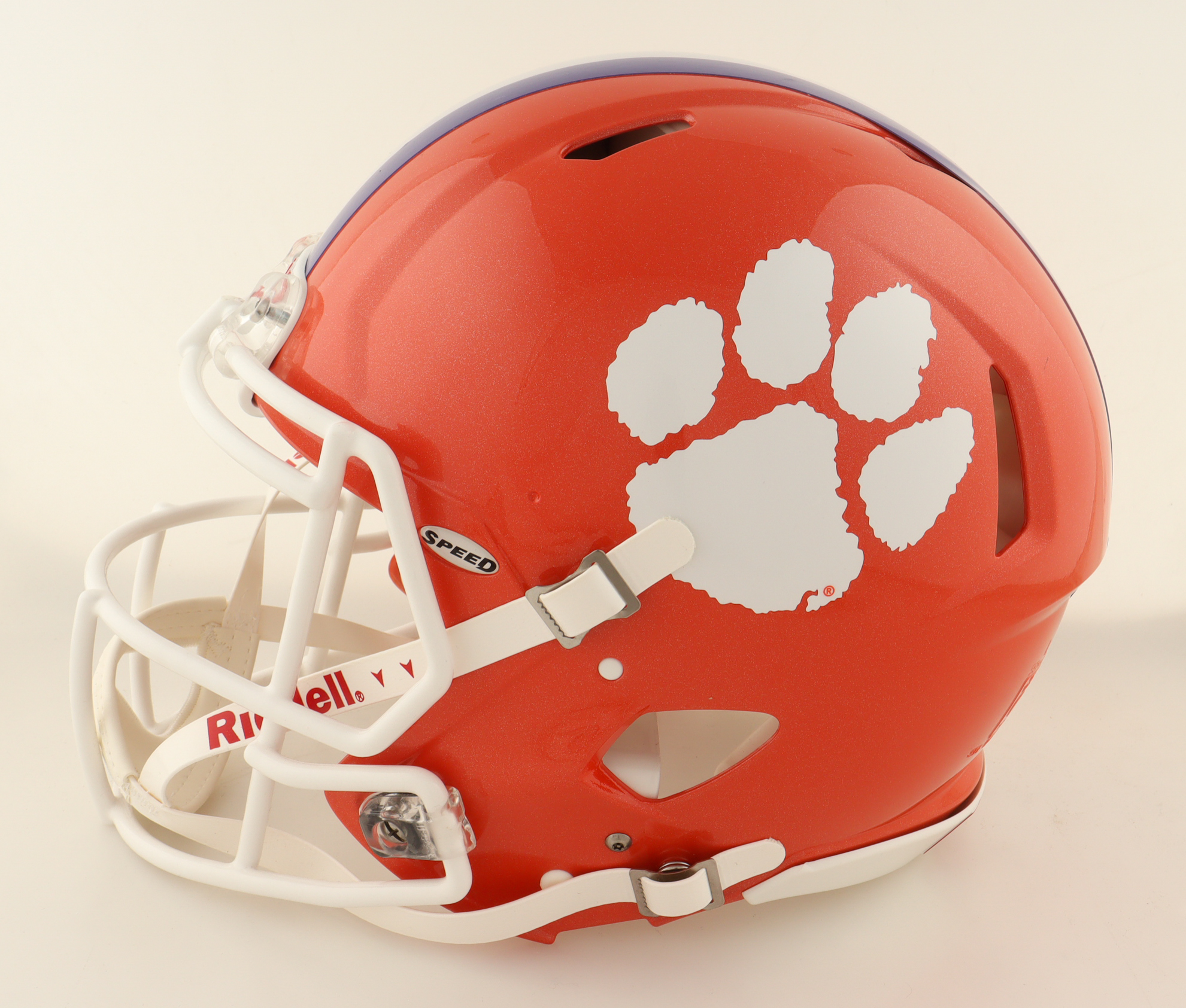 Trevor Lawrence Signed Clemson Tigers Full-Size Authentic Speed Helmet (Fanatics) at PristineAuction.com Trevor Lawrence Signed Clemson Tigers Full-Size Authentic Speed Helmet (Fanatics) at PristineAuction.com
