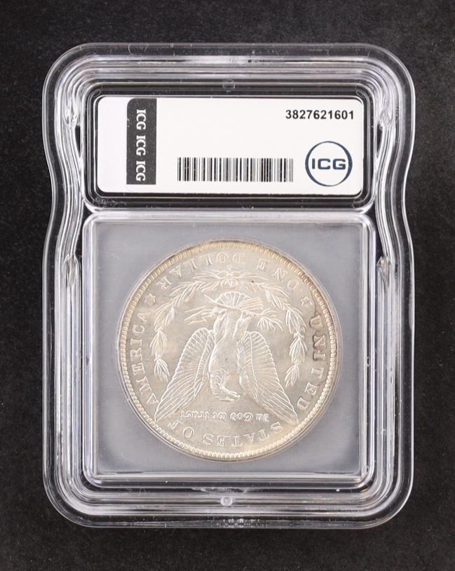 1883-O Morgan Silver $1 Dollar (ICG MS62) at PristineAuction.com 1883-O Morgan Silver $1 Dollar (ICG MS62) at PristineAuction.com