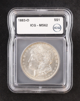 1883-O Morgan Silver $1 Dollar (ICG MS62) at PristineAuction.com