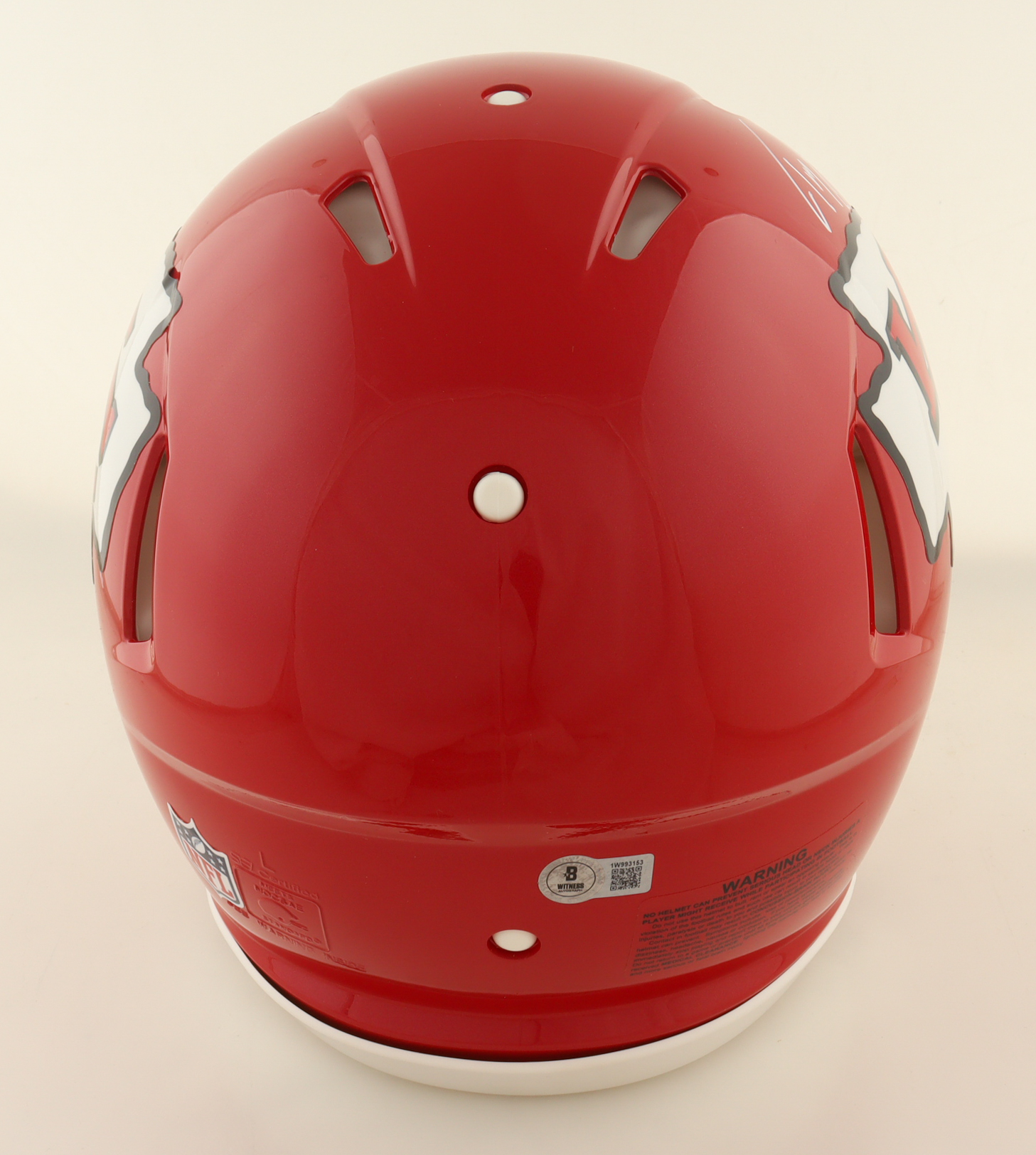 Tony Gonzalez Signed Chiefs Full-Size Authentic On-Field Speed Helmet (Beckett) at PristineAuction.com Tony Gonzalez Signed Chiefs Full-Size Authentic On-Field Speed Helmet (Beckett) at PristineAuction.com