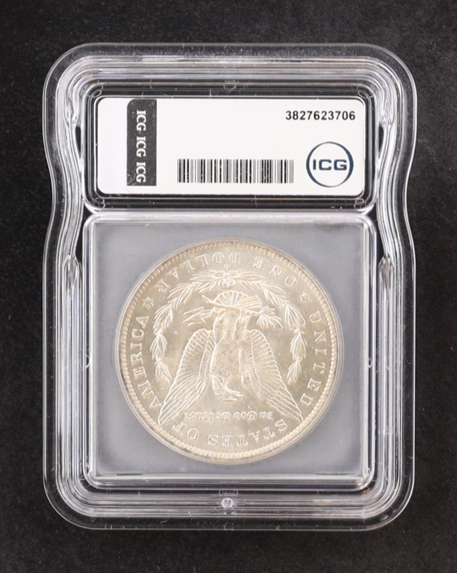 1883-O Morgan Silver Dollar (ICG MS63) at PristineAuction.com 1883-O Morgan Silver Dollar (ICG MS63) at PristineAuction.com