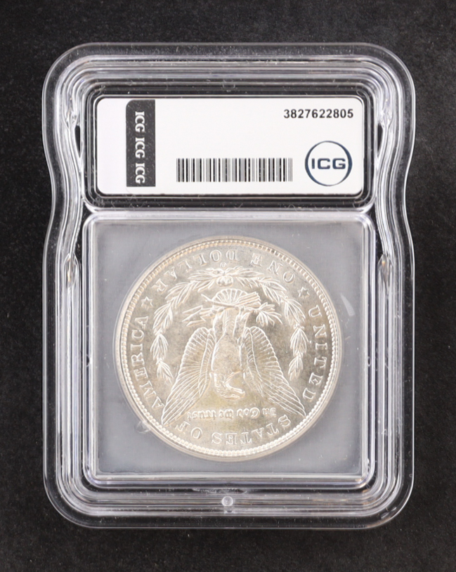 1904-O Morgan Silver $1 Dollar (ICG MS63) at PristineAuction.com 1904-O Morgan Silver $1 Dollar (ICG MS63) at PristineAuction.com