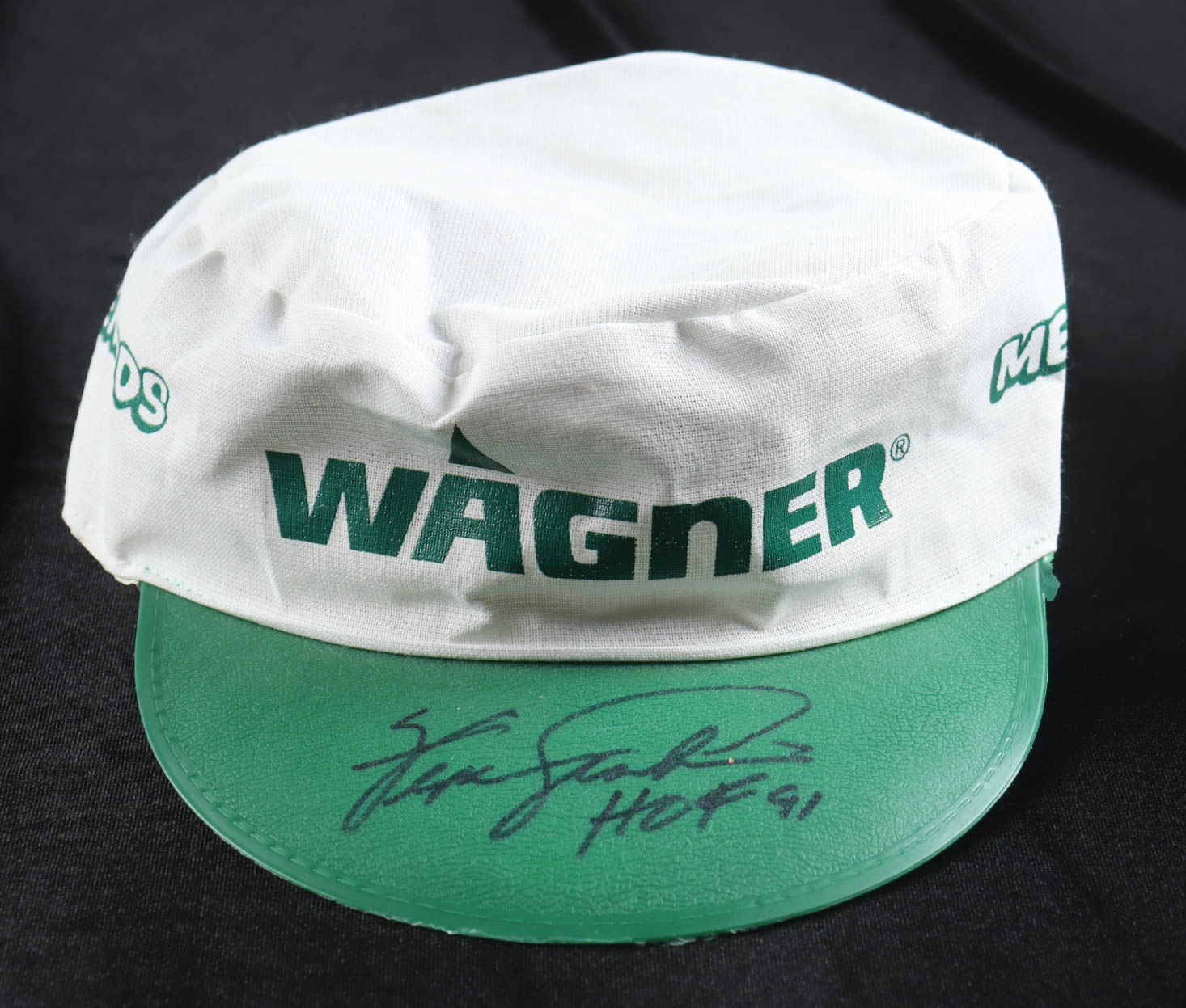 Fergie Jenkins Signed Painter's Hat Inscribed "HOF 91" (JSA) at PristineAuction.com Fergie Jenkins Signed Painter's Hat Inscribed "HOF 91" (JSA) at PristineAuction.com