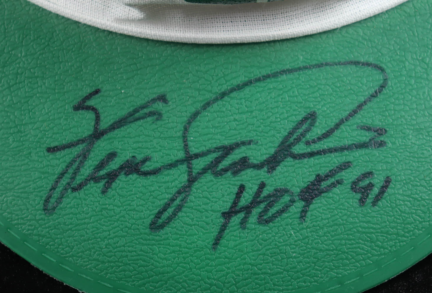 Fergie Jenkins Signed Painter's Hat Inscribed "HOF 91" (JSA) at PristineAuction.com Fergie Jenkins Signed Painter's Hat Inscribed "HOF 91" (JSA) at PristineAuction.com