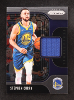 Stephen Curry 2019-20 Panini Prizm Sensational Swatches #SS-SCU at PristineAuction.com