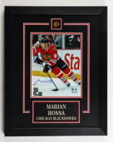 Marian Hossa Signed Blackhawks Custom Framed Photo (COJO) at PristineAuction.com