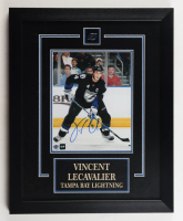 Vincent Lecavalier Signed Lightning Custom Framed Photo (COJO) at PristineAuction.com