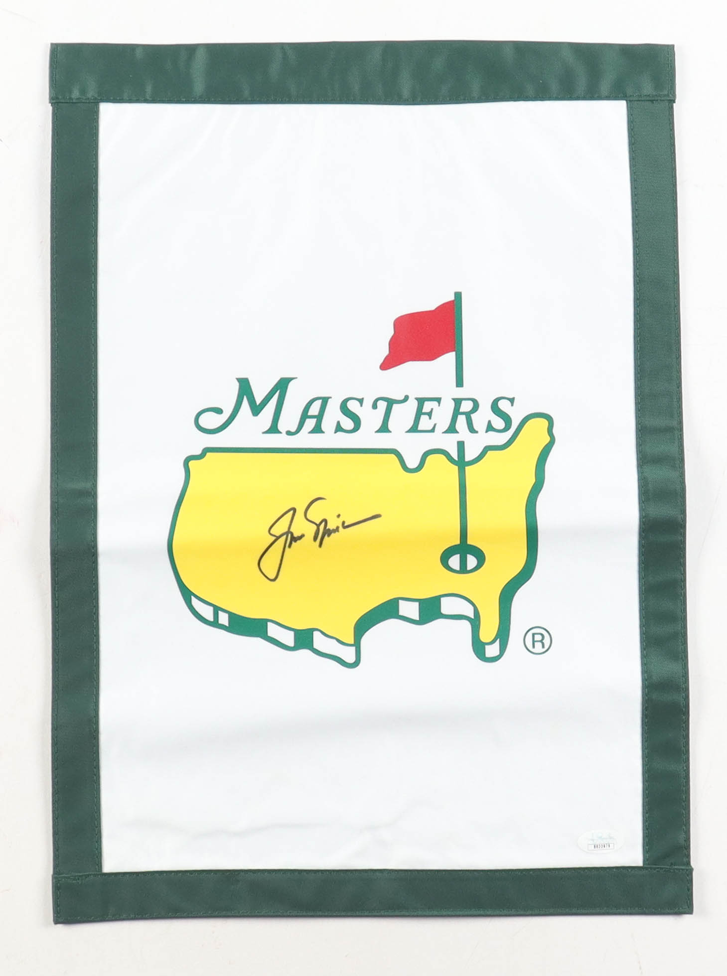 Jack Nicklaus Signed Masters Garden Flag (JSA) at PristineAuction.com Jack Nicklaus Signed Masters Garden Flag (JSA) at PristineAuction.com