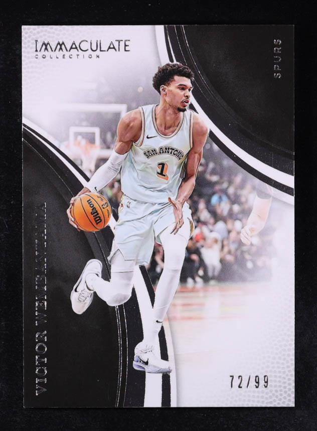 Victor Wembanyama 2024-25 Immaculate Collection #86 #72/99 at PristineAuction.com Victor Wembanyama 2024-25 Immaculate Collection #86 #72/99 at PristineAuction.com