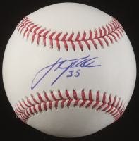 Justin Verlander Signed OML Baseball (Beckett) at PristineAuction.com