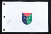 Jack Nicklaus Signed World Golf Hall Of Fame Pin Flag (JSA) at PristineAuction.com