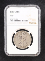 1933-S Walking Silver Half Dollar (NGC F15) at PristineAuction.com