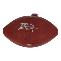 Bailey Zappe Signed "The Duke" NFL Football (JSA) at PristineAuction.com