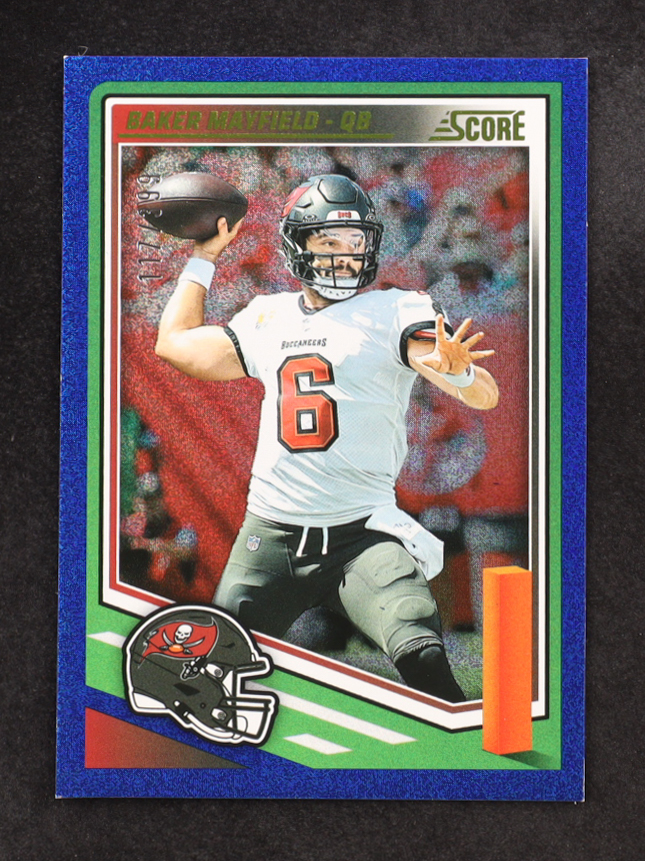 Baker Mayfield 2025 Panini Score Ellipse #213 #198/399 at PristineAuction.com Baker Mayfield 2025 Panini Score Ellipse #213 #198/399 at PristineAuction.com