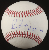 Greg Maddux Signed OML Baseball Inscribed "HOF 14" (Beckett) at PristineAuction.com