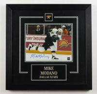 Mike Modano Signed Stars Custom Framed Photo (COJO) at PristineAuction.com