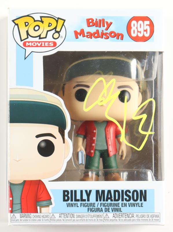 Adam Sandler Signed "Billy Madison" #896 Billy Madison Funko Pop! Deluxe Vinyl Figure (PSA) at PristineAuction.com Adam Sandler Signed "Billy Madison" #896 Billy Madison Funko Pop! Deluxe Vinyl Figure (PSA) at PristineAuction.com