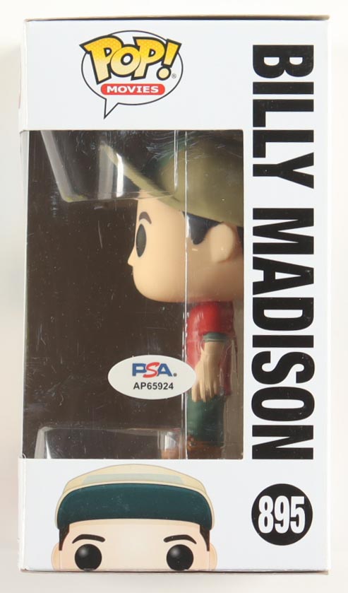 Adam Sandler Signed "Billy Madison" #896 Billy Madison Funko Pop! Deluxe Vinyl Figure (PSA) at PristineAuction.com Adam Sandler Signed "Billy Madison" #896 Billy Madison Funko Pop! Deluxe Vinyl Figure (PSA) at PristineAuction.com