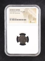 Roman Empire - Constans, AD 337-350, AE4 (BI Nummus) (NGC) at PristineAuction.com