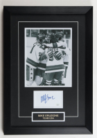 Mike Eruzione Signed "Miracle on Ice" Custom Framed Cut (JSA) at PristineAuction.com