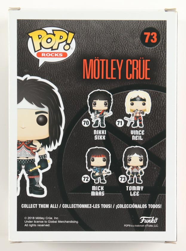 Tommy Lee Signed "Motley Crue" #73 Funko Pop! Vinyl Figure (PSA) at PristineAuction.com Tommy Lee Signed "Motley Crue" #73 Funko Pop! Vinyl Figure (PSA) at PristineAuction.com
