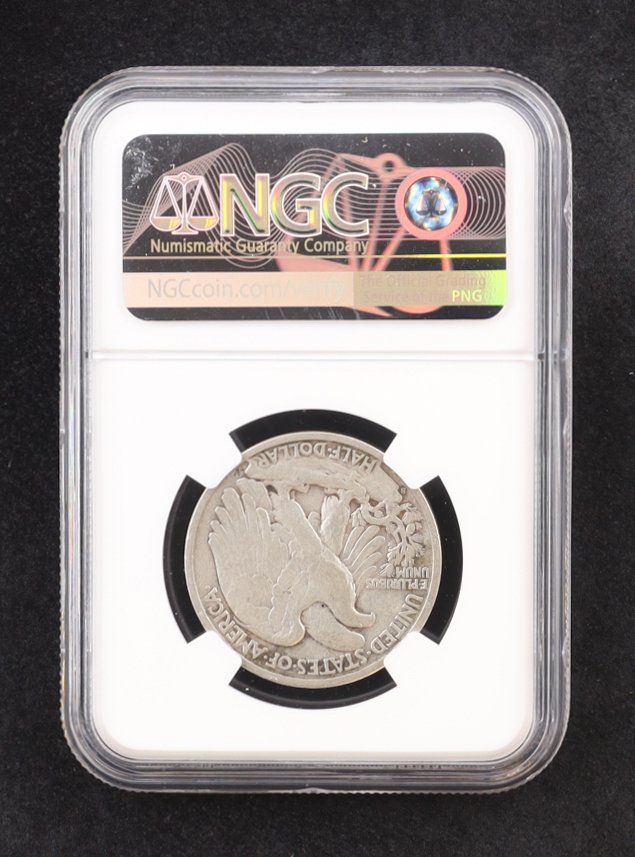 1928-S Walking Silver Half Dollar (NGC F15) at PristineAuction.com 1928-S Walking Silver Half Dollar (NGC F15) at PristineAuction.com