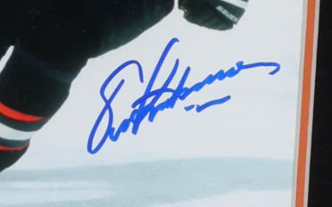 Eric Lindros Signed Flyers Custom Framed Photo (COJO) at PristineAuction.com Eric Lindros Signed Flyers Custom Framed Photo (COJO) at PristineAuction.com