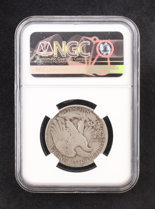 1929-D Walking Silver Half Dollar (NGC VF20) at PristineAuction.com 1929-D Walking Silver Half Dollar (NGC VF20) at PristineAuction.com