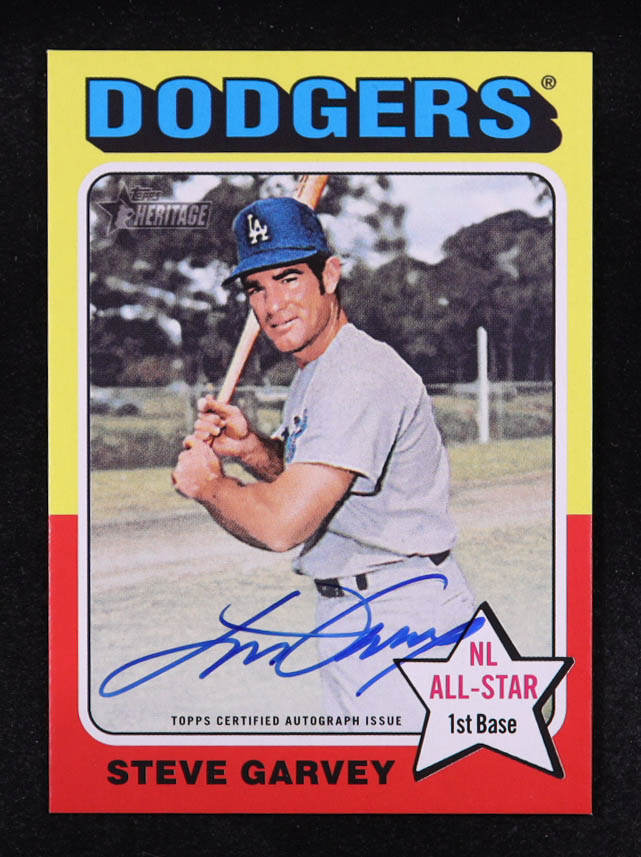 Steve Garvey 2024 Topps Heritage Real One Autographs #ROASG HN at PristineAuction.com Steve Garvey 2024 Topps Heritage Real One Autographs #ROASG HN at PristineAuction.com