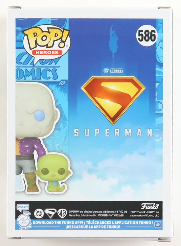 Anthony Carrigan Signed "Superman" #586 Metamorpho with Baby Joey Funko Pop! Vinyl Figure (PSA) at PristineAuction.com Anthony Carrigan Signed "Superman" #586 Metamorpho with Baby Joey Funko Pop! Vinyl Figure (PSA) at PristineAuction.com
