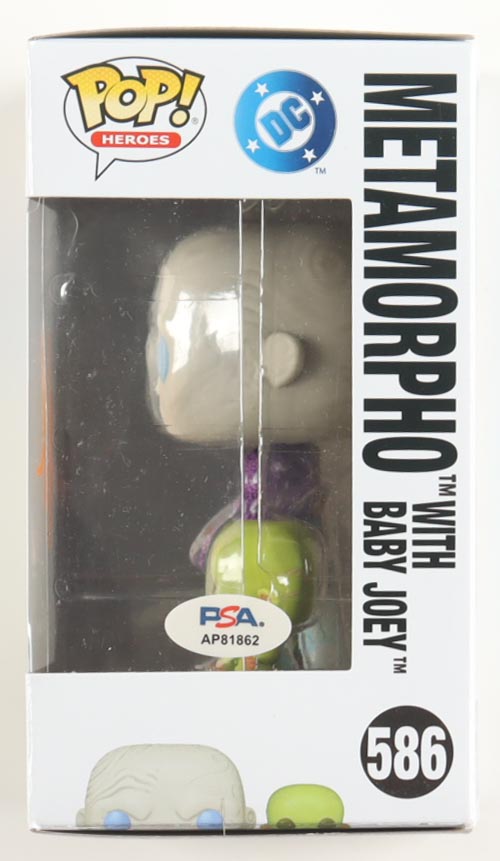 Anthony Carrigan Signed "Superman" #586 Metamorpho with Baby Joey Funko Pop! Vinyl Figure (PSA) at PristineAuction.com Anthony Carrigan Signed "Superman" #586 Metamorpho with Baby Joey Funko Pop! Vinyl Figure (PSA) at PristineAuction.com