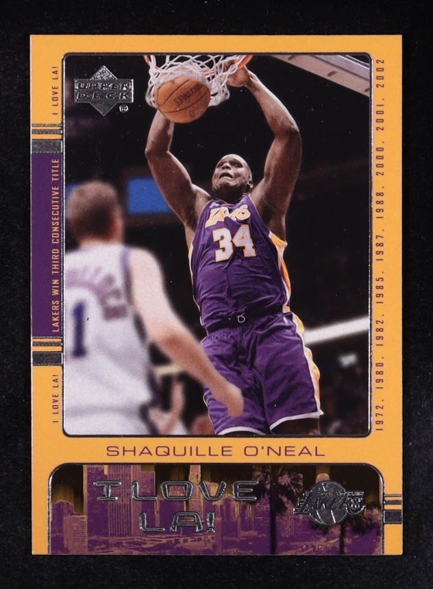 Shaquille O'Neal 2002-03 Upper Deck I Love L.A. #LA2 at PristineAuction.com Shaquille O'Neal 2002-03 Upper Deck I Love L.A. #LA2 at PristineAuction.com