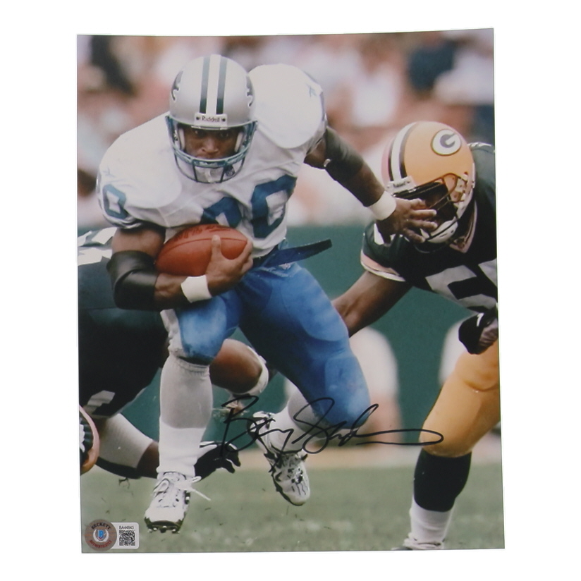 Barry Sanders Signed Lions 8x10 Photo (Beckett) at PristineAuction.com Barry Sanders Signed Lions 8x10 Photo (Beckett) at PristineAuction.com