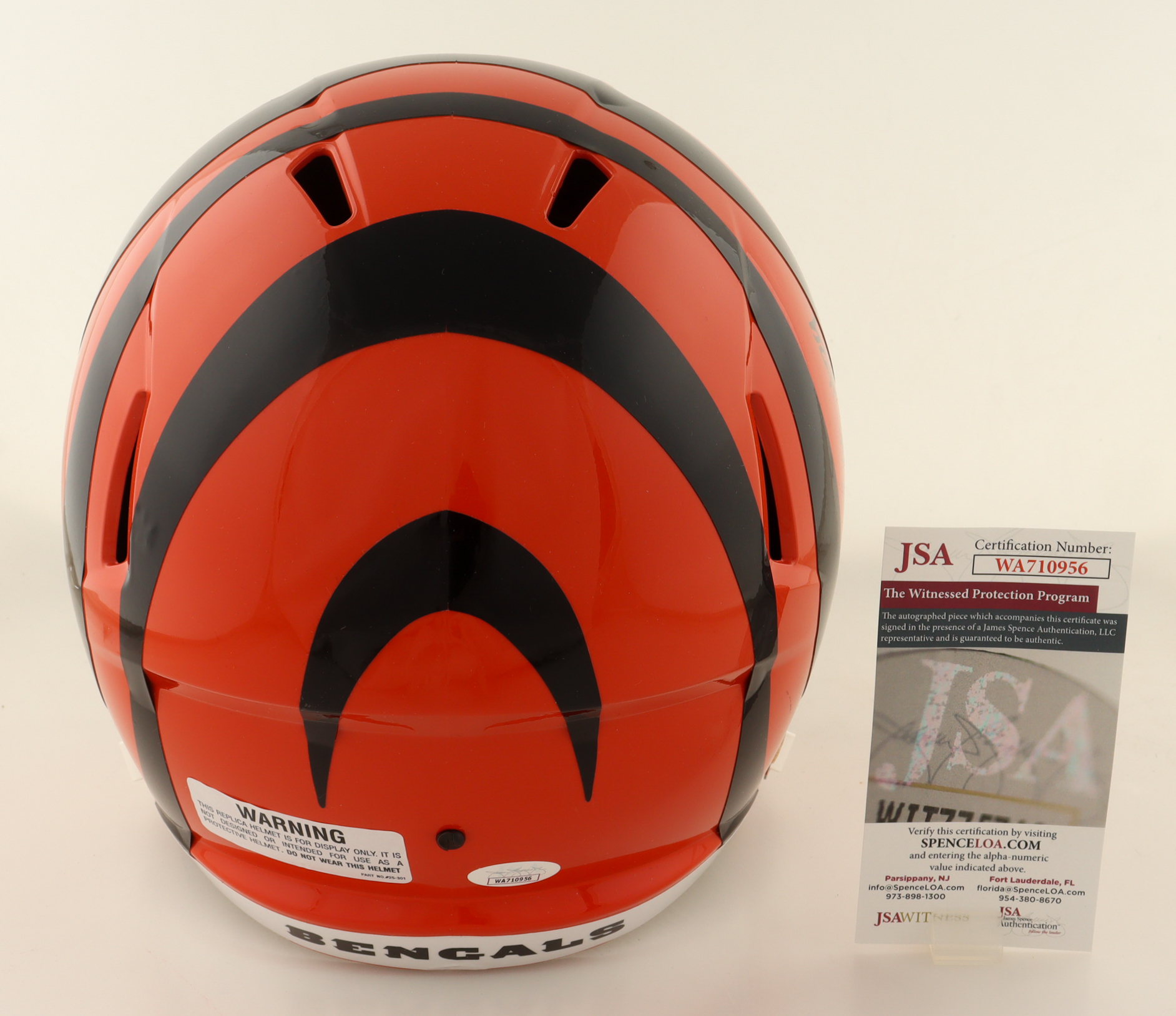 Cam Taylor-Britt Signed Bengals Full-Size Speed Helmet (JSA) at PristineAuction.com Cam Taylor-Britt Signed Bengals Full-Size Speed Helmet (JSA) at PristineAuction.com