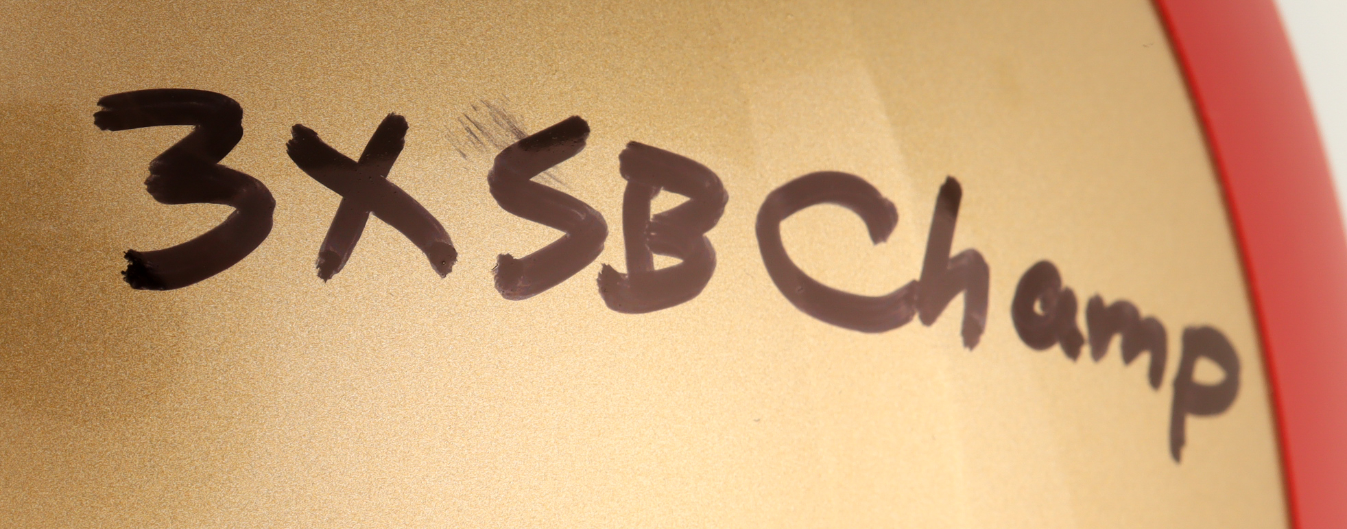 Roger Craig Signed 49ers Full-Size Speed Helmet With Multiple Career Stat Inscriptions (Beckett) at PristineAuction.com Roger Craig Signed 49ers Full-Size Speed Helmet With Multiple Career Stat Inscriptions (Beckett) at PristineAuction.com