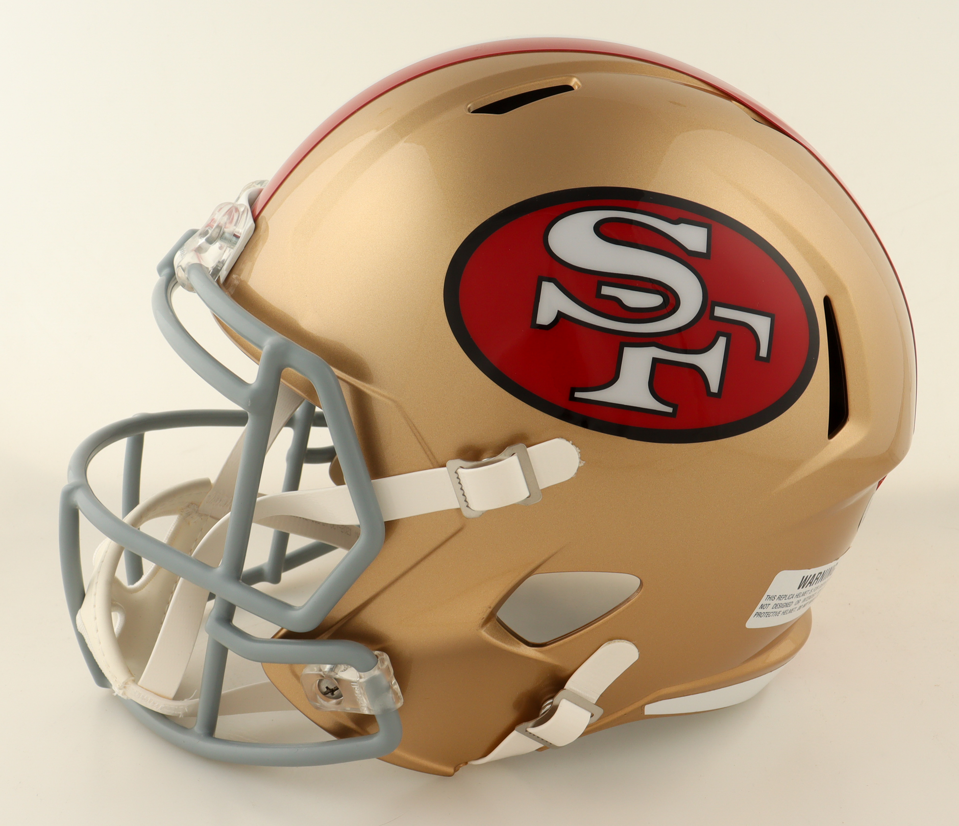 Roger Craig Signed 49ers Full-Size Speed Helmet With Multiple Career Stat Inscriptions (Beckett) at PristineAuction.com Roger Craig Signed 49ers Full-Size Speed Helmet With Multiple Career Stat Inscriptions (Beckett) at PristineAuction.com