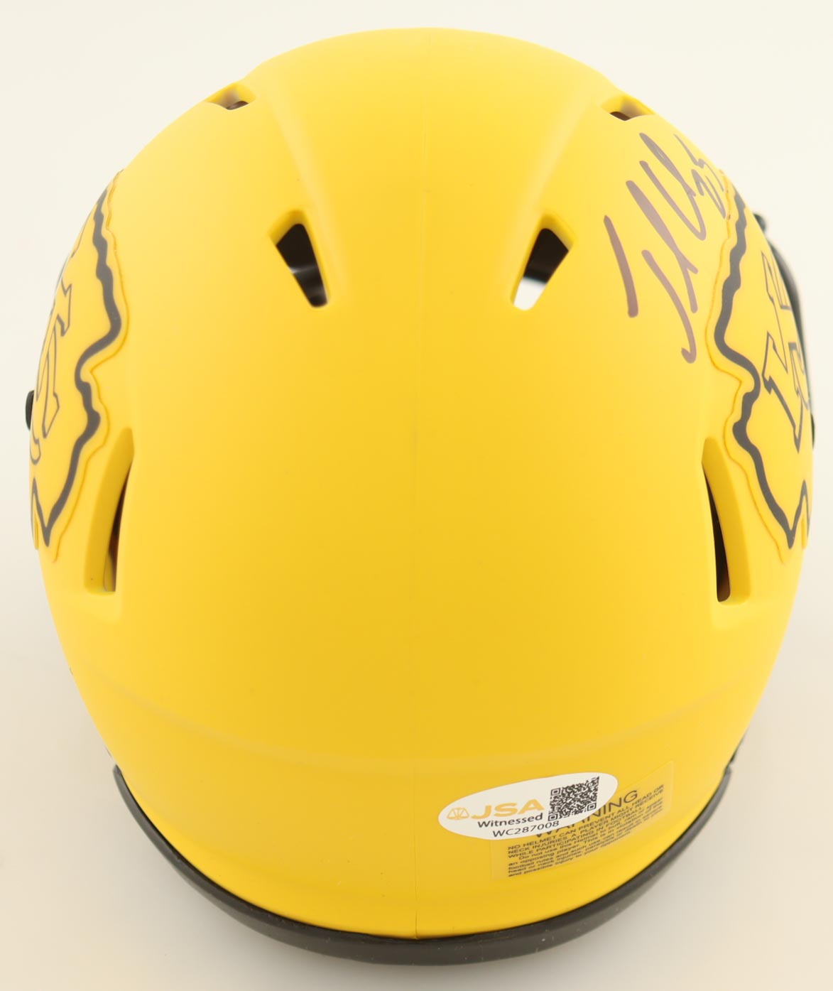 Jamaal Charles Signed Chiefs Rave Alternate Speed Mini Helmet (JSA) at PristineAuction.com Jamaal Charles Signed Chiefs Rave Alternate Speed Mini Helmet (JSA) at PristineAuction.com