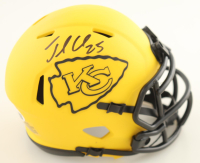Jamaal Charles Signed Chiefs Rave Alternate Speed Mini Helmet (JSA) at PristineAuction.com