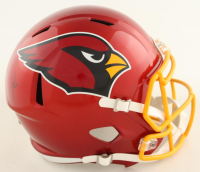 Larry Fitzgerald Signed Cardinals Full-Size Speed Helmet (Beckett) at PristineAuction.com