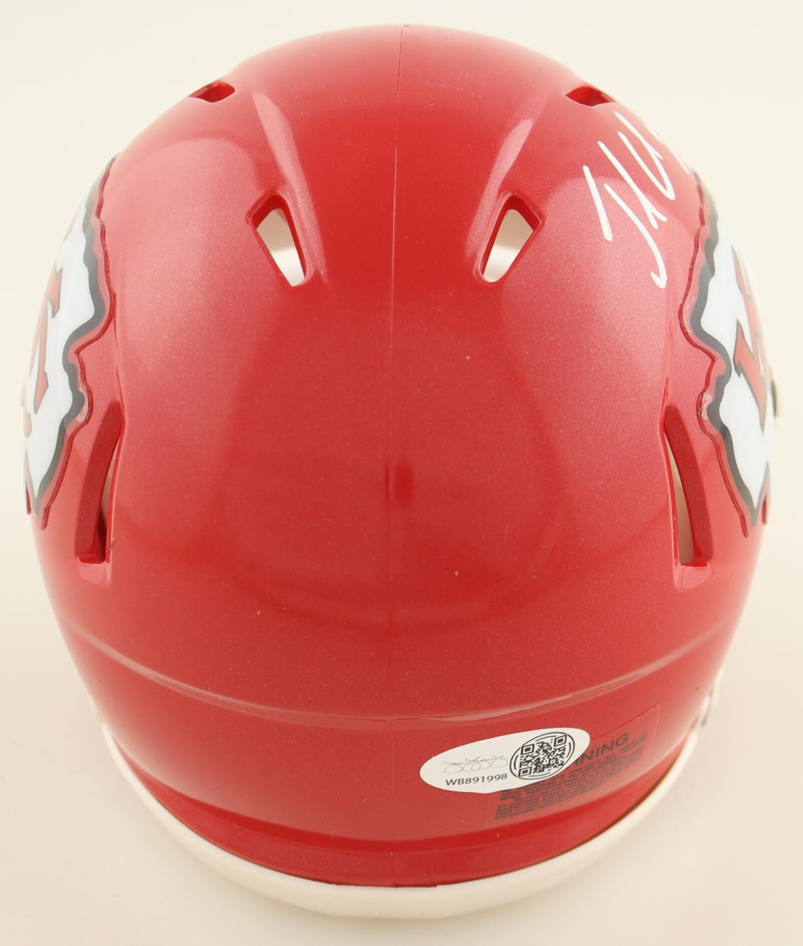 Jamaal Charles Signed Chiefs Speed Mini Helmet (JSA) at PristineAuction.com Jamaal Charles Signed Chiefs Speed Mini Helmet (JSA) at PristineAuction.com