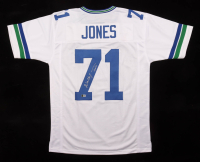 Walter Jones Signed Jersey Inscribed "HOF 14" (Beckett) at PristineAuction.com