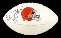 Bernie Kosar Signed Browns Logo Football (Beckett) at PristineAuction.com