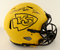 Will Shields Signed Chiefs Full-Size Authentic On-Field Rave Alternate Speed Helmet Inscribed "HOF 15" & "12x Pro Bowl" (JSA) at PristineAuction.com