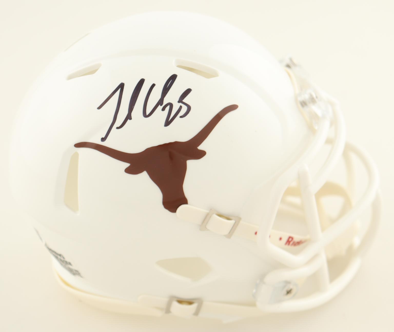 Jamaal Charles Signed Texas Longhorns Speed Mini Helmet (JSA) at PristineAuction.com Jamaal Charles Signed Texas Longhorns Speed Mini Helmet (JSA) at PristineAuction.com