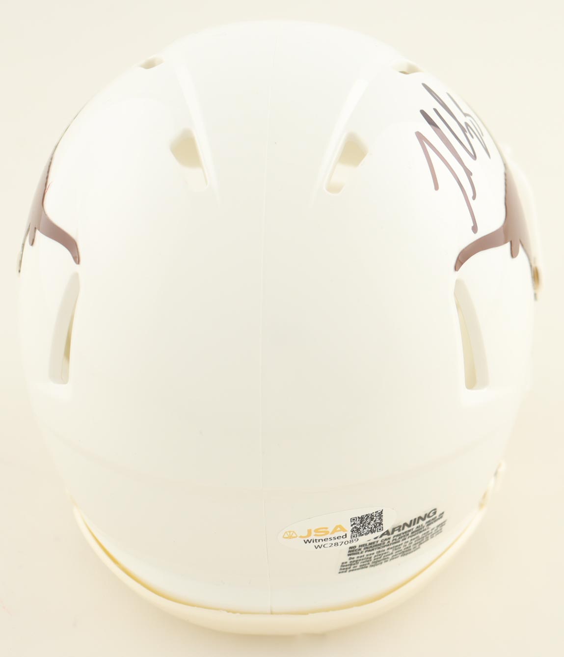 Jamaal Charles Signed Texas Longhorns Speed Mini Helmet (JSA) at PristineAuction.com Jamaal Charles Signed Texas Longhorns Speed Mini Helmet (JSA) at PristineAuction.com