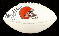 Bernie Kosar Signed Browns Logo Football (Beckett) at PristineAuction.com